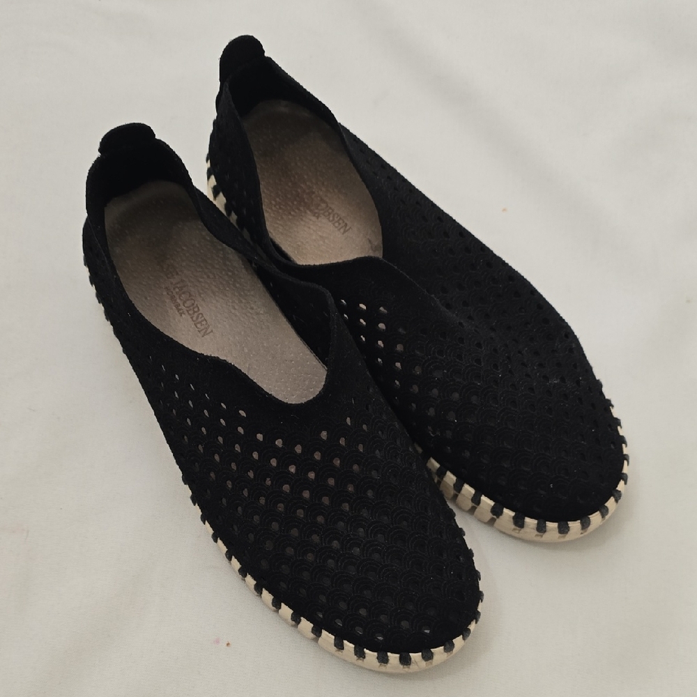 Ilse Jacobsen‎ Black Espadrilles 39